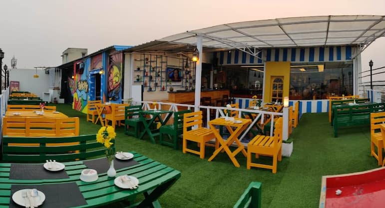 roof top view of embassy club bhubaneswar